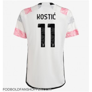 Juventus Filip Kostic #11 Udebanetrøje 2023-24 Kortærmet